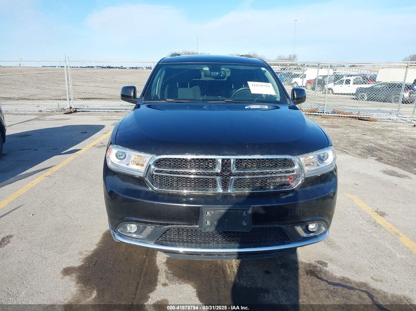 2014 DODGE DURANGO VIN: 1C4RDJAG5EC378110