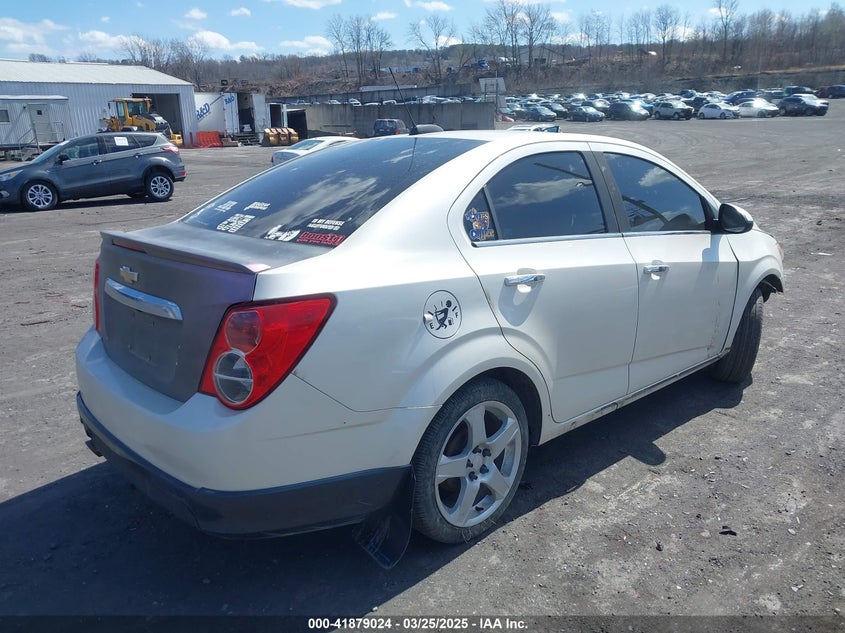 2015 CHEVROLET SONIC LTZ MANUAL - 1G1JF5SB0F4132202