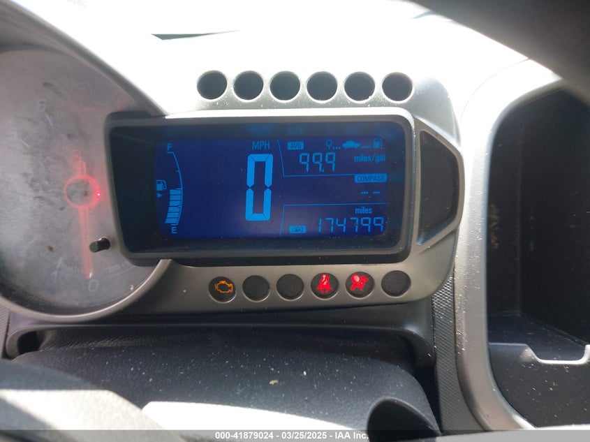 2015 CHEVROLET SONIC LTZ MANUAL - 1G1JF5SB0F4132202