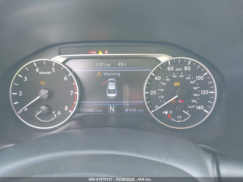2020 NISSAN ALTIMA VIN: 1N4BL4BV2LC140382