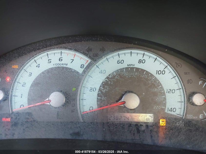 2010 TOYOTA CAMRY VIN: 4T1BF3EK2AU036636