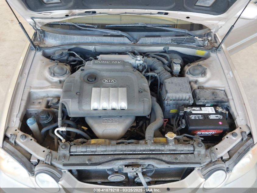 2004 Kia Optima Ex/Lx VIN: KNAGD126845321705 Lot: 41879218