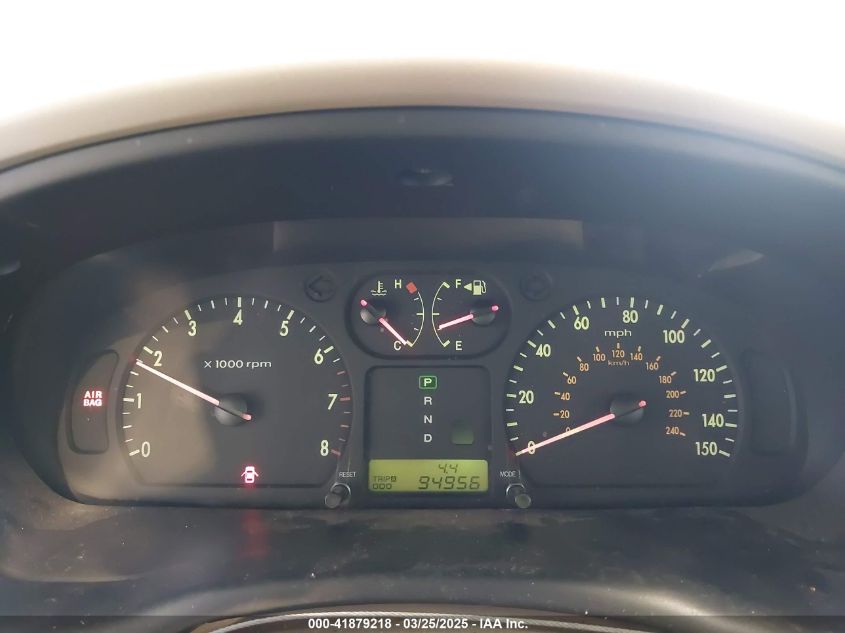 2004 Kia Optima Ex/Lx VIN: KNAGD126845321705 Lot: 41879218