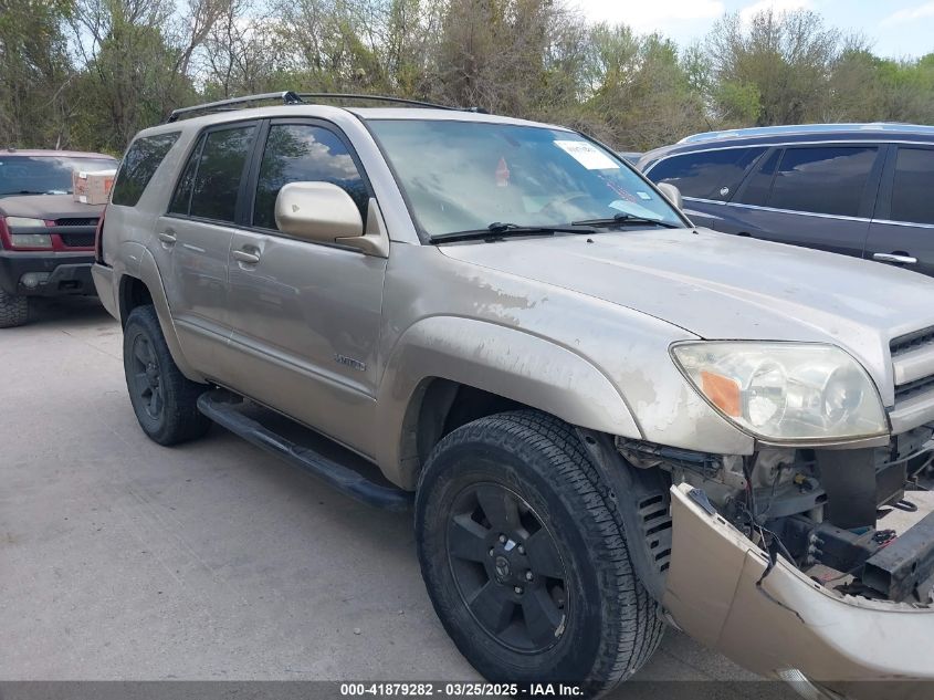 2004 Toyota 4Runner Limited V6 VIN: JTEZU17R140020099 Lot: 41879282