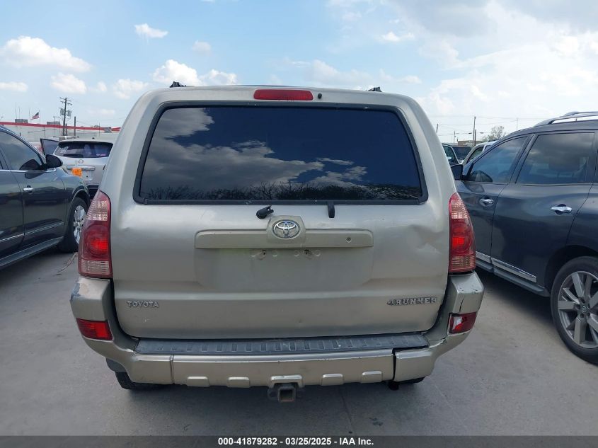 2004 Toyota 4Runner Limited V6 VIN: JTEZU17R140020099 Lot: 41879282