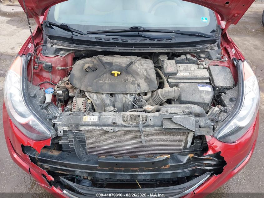 2012 Hyundai Elantra Gls (Ulsan Plant) VIN: KMHDH4AE7CU429284 Lot: 41879310