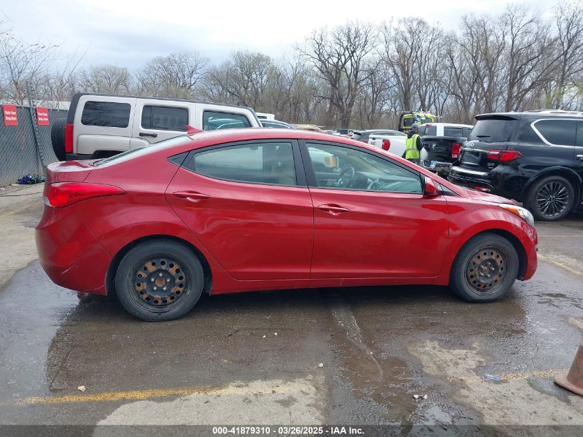 2012 Hyundai Elantra Gls (Ulsan Plant) VIN: KMHDH4AE7CU429284 Lot: 41879310