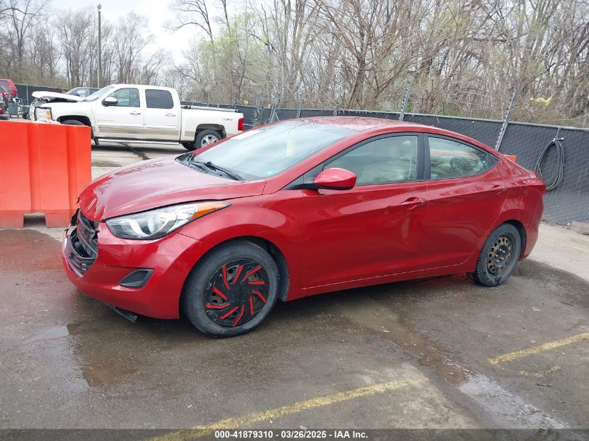 2012 Hyundai Elantra Gls (Ulsan Plant) VIN: KMHDH4AE7CU429284 Lot: 41879310