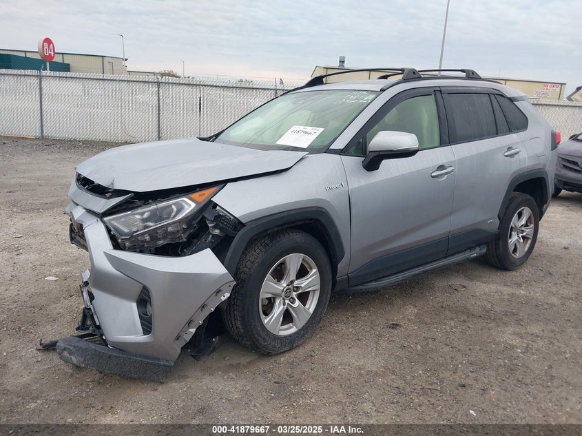 2020 TOYOTA RAV4 HYBRID XLE - JTMR6RFV8LD003321