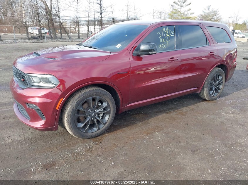 2022 DODGE DURANGO R/T PLUS AWD - 1C4SDJCT0NC222570