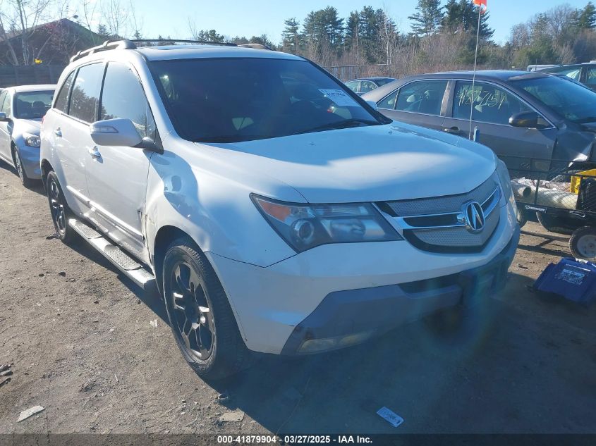 2007 Acura Mdx Technology Package VIN: 2HNYD28467H544593 Lot: 41879904
