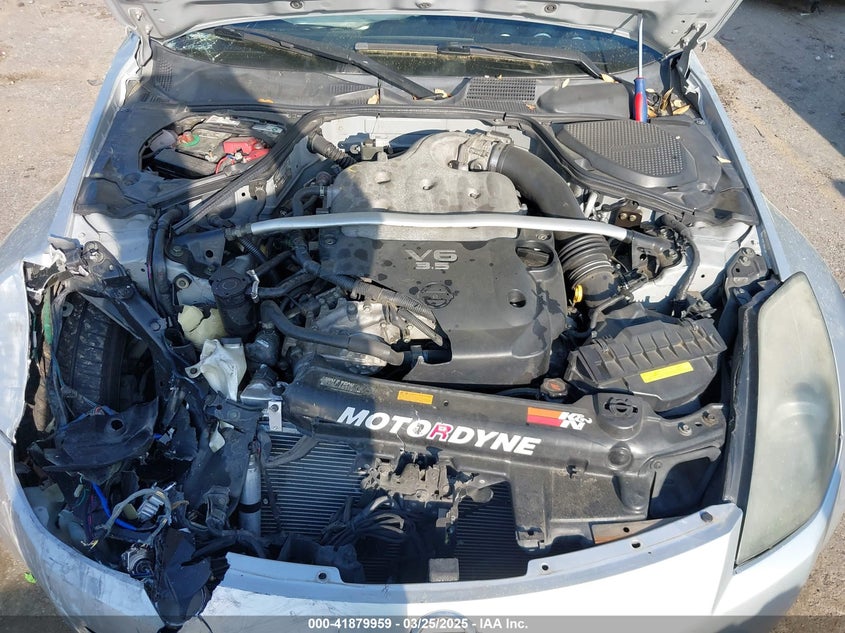 2006 NISSAN 350Z VIN: JN1AZ34D56M308634