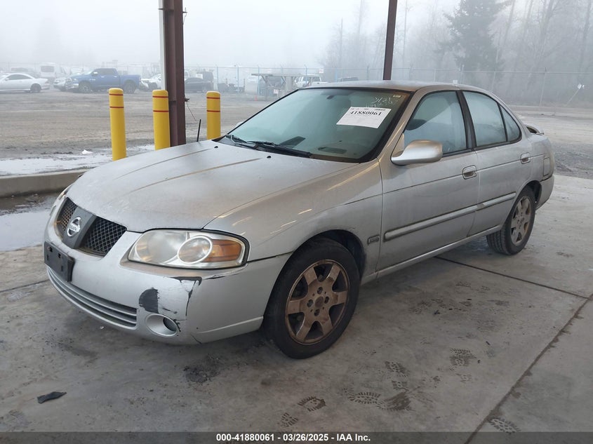 2006 NISSAN SENTRA VIN: 3N1CB51D86L641983