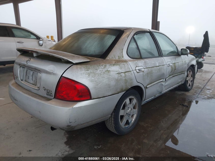 2006 NISSAN SENTRA VIN: 3N1CB51D86L641983