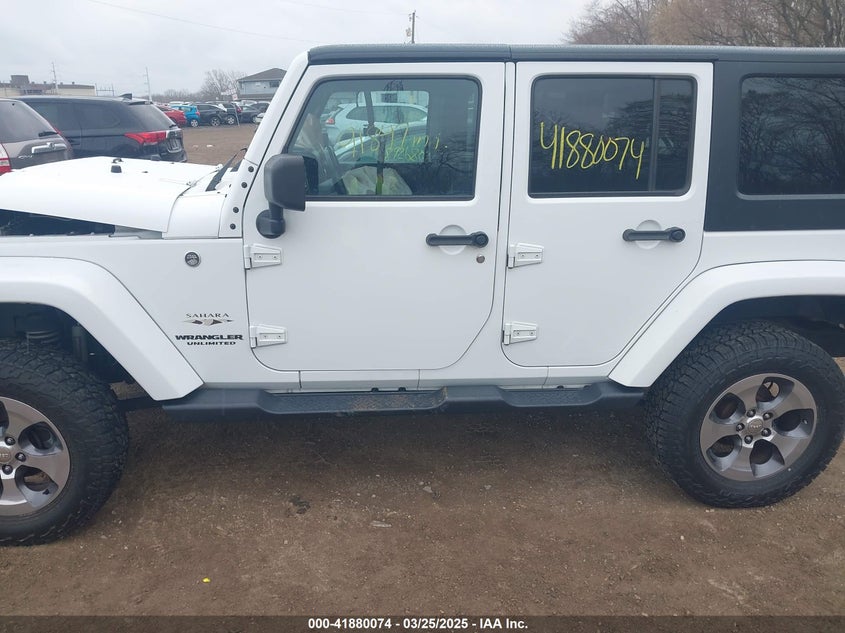2017 JEEP WRANGLER UNLIMITED SAHARA 4X4 - 1C4BJWEG9HL684152