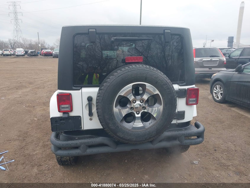 2017 JEEP WRANGLER UNLIMITED SAHARA 4X4 - 1C4BJWEG9HL684152