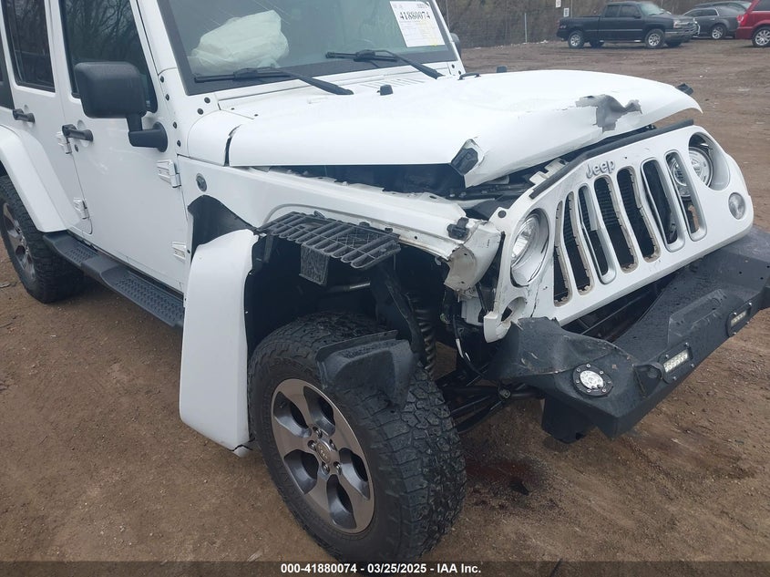 2017 JEEP WRANGLER UNLIMITED SAHARA 4X4 - 1C4BJWEG9HL684152