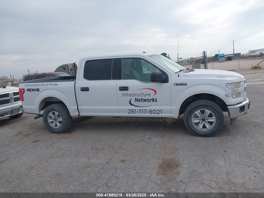 2017 FORD F150 VIN: 1FTEW1EF5HKD46259