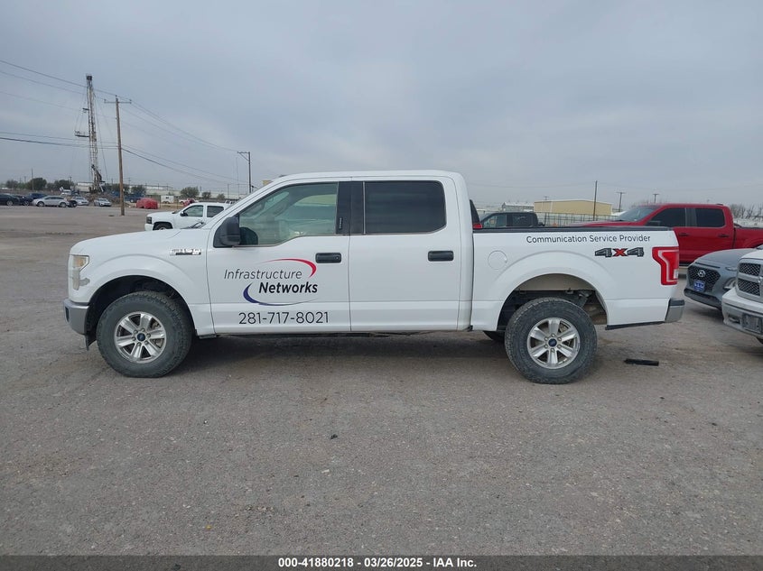 2017 FORD F150 VIN: 1FTEW1EF5HKD46259