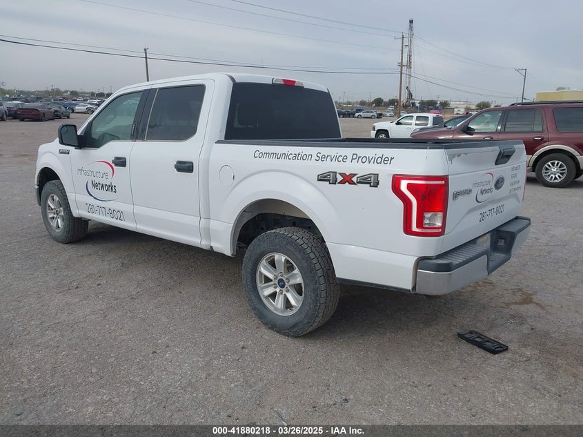 2017 FORD F150 VIN: 1FTEW1EF5HKD46259
