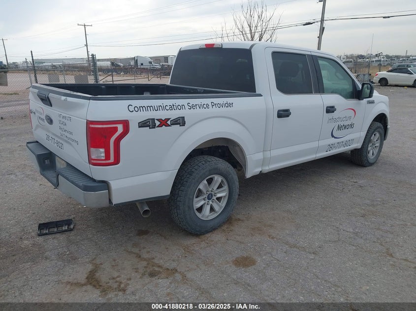 2017 FORD F150 VIN: 1FTEW1EF5HKD46259