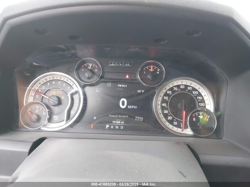 2019 RAM 1500 CLASSIC VIN: 1C6RR7LT1KS535235