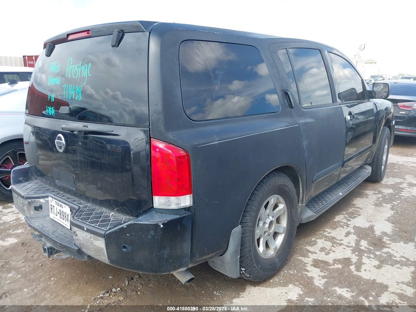 2007 NISSAN ARMADA VIN: 5N1BA08A87N718438