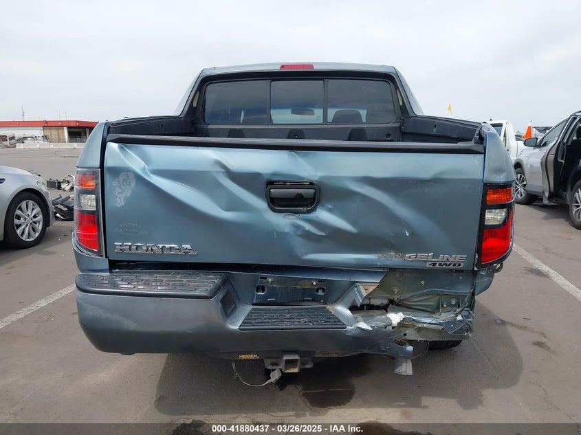 2006 HONDA RIDGELINE VIN: 2HJYK16296H543651
