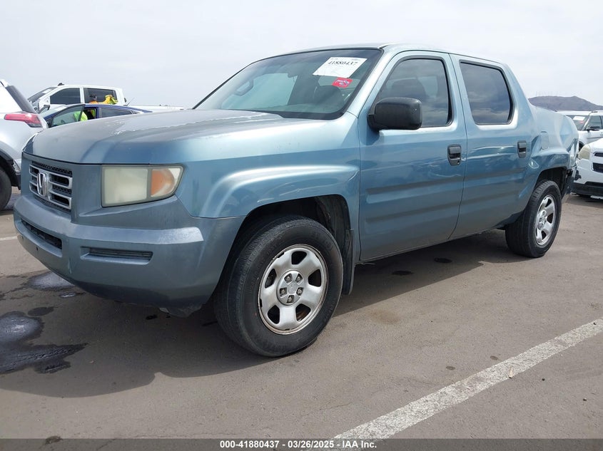 2006 HONDA RIDGELINE VIN: 2HJYK16296H543651