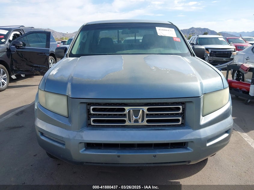 2006 HONDA RIDGELINE VIN: 2HJYK16296H543651