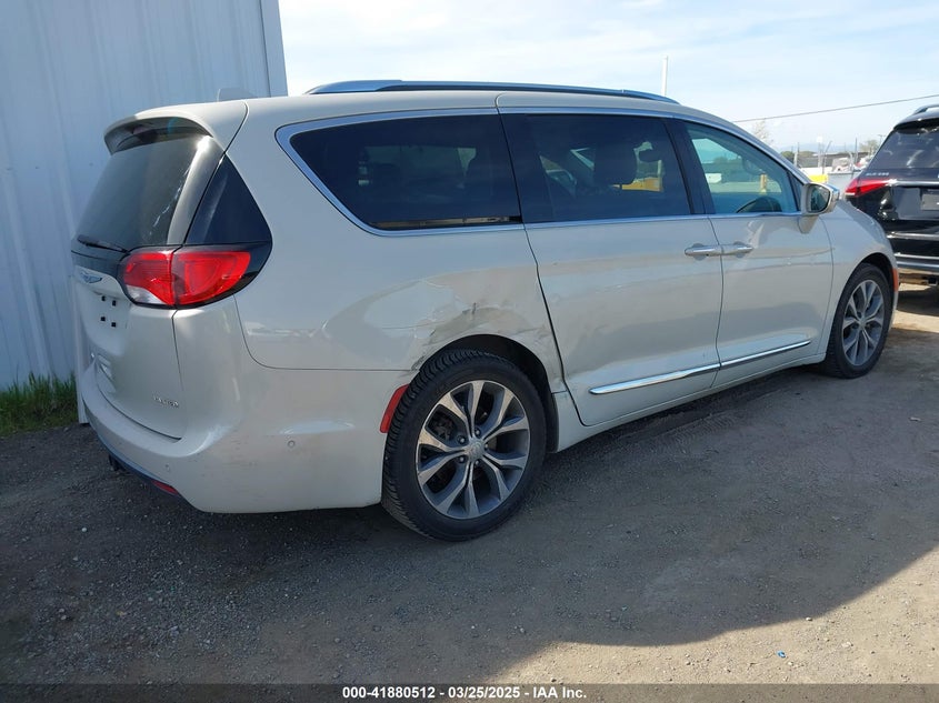 2017 CHRYSLER PACIFICA LIMITED - 2C4RC1GG4HR660745