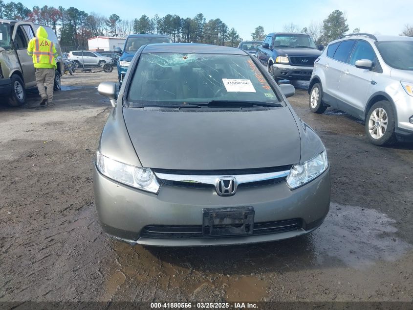 2006 Honda Civic Lx VIN: 1HGFA15506L125980 Lot: 41880566