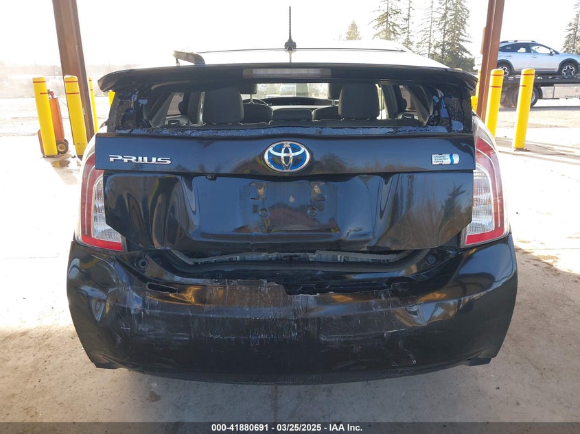 2014 TOYOTA PRIUS VIN: JTDKN3DU7E0359720