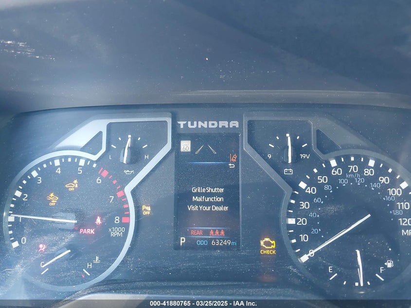 2022 TOYOTA TUNDRA VIN: 5TFLA5DA1NX037888