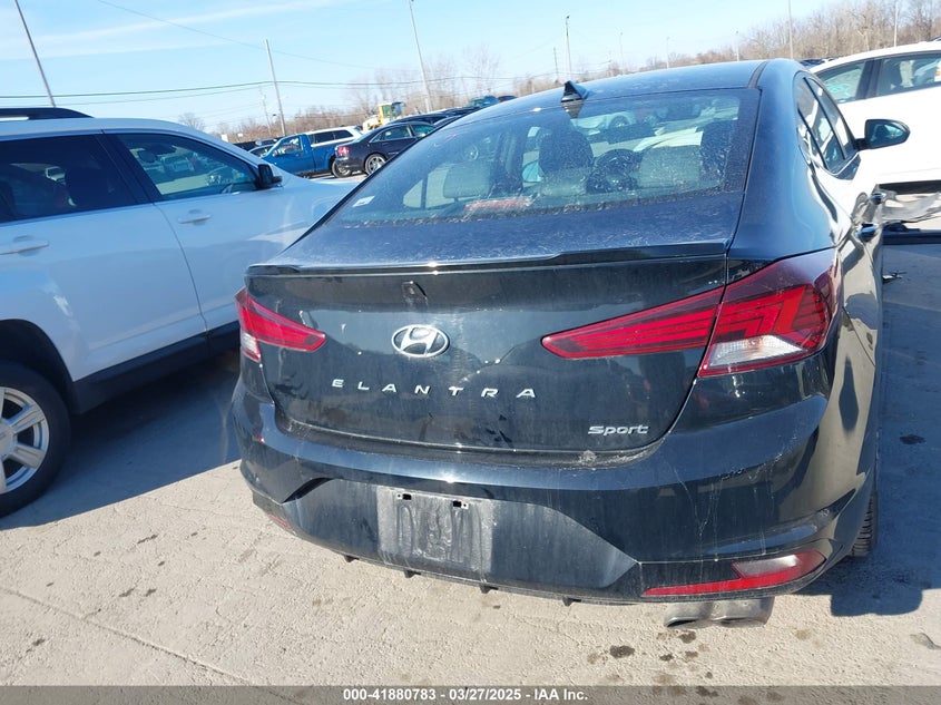 2020 HYUNDAI ELANTRA SPORT - KMHD04LB1LU060285