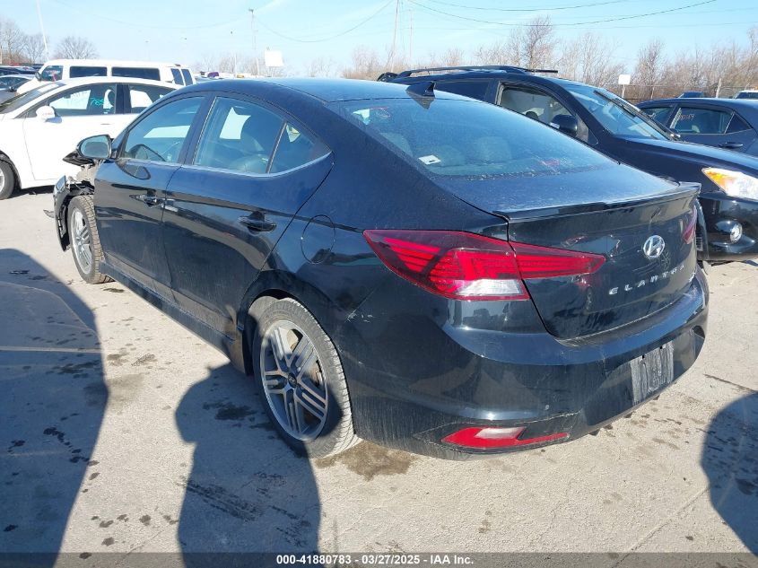 2020 HYUNDAI ELANTRA SPORT - KMHD04LB1LU060285