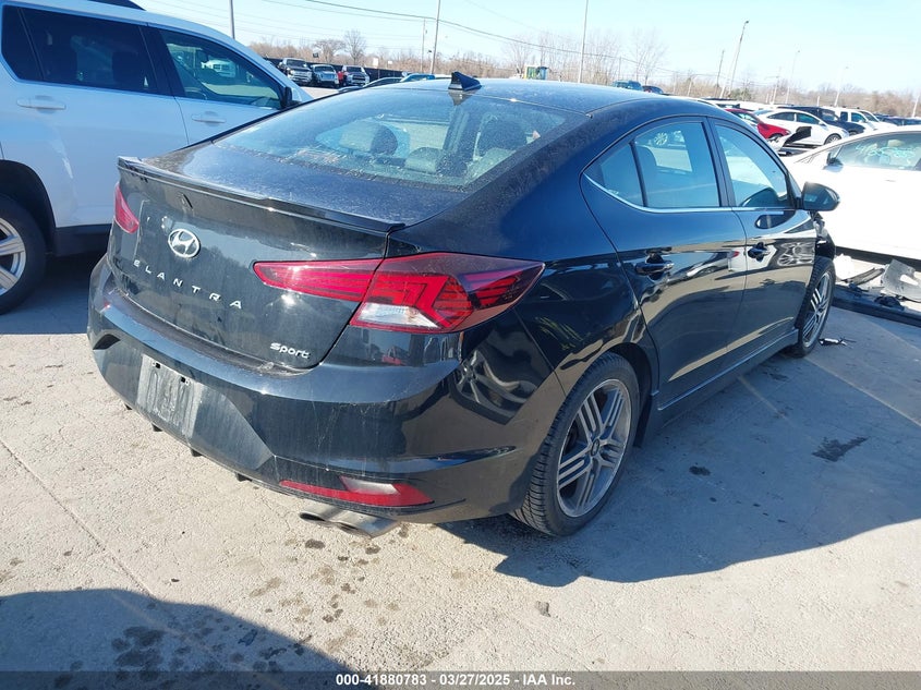 2020 HYUNDAI ELANTRA SPORT - KMHD04LB1LU060285