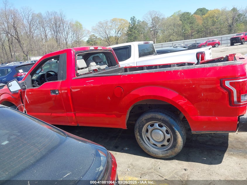 2016 FORD F150 VIN: 1FTMF1C8XGKE53595