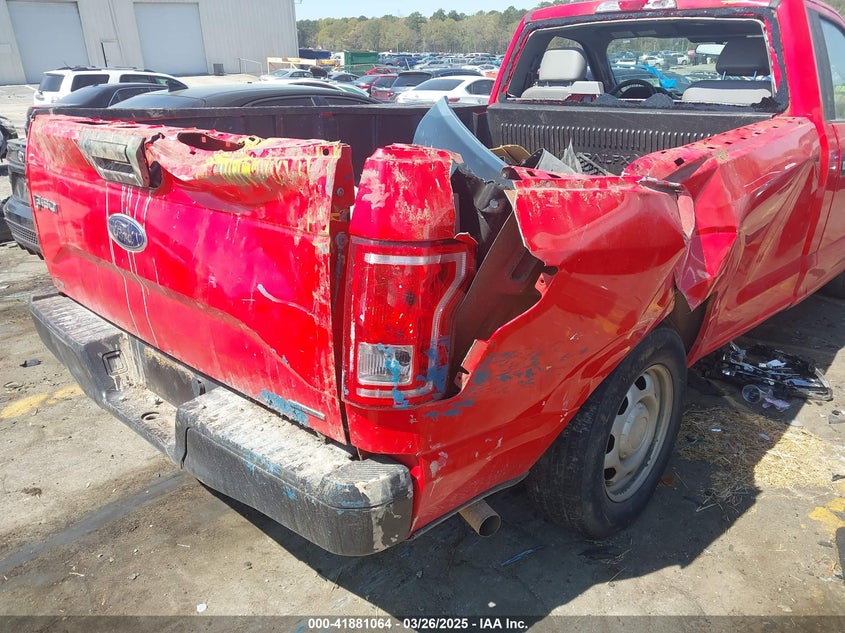 2016 FORD F150 VIN: 1FTMF1C8XGKE53595