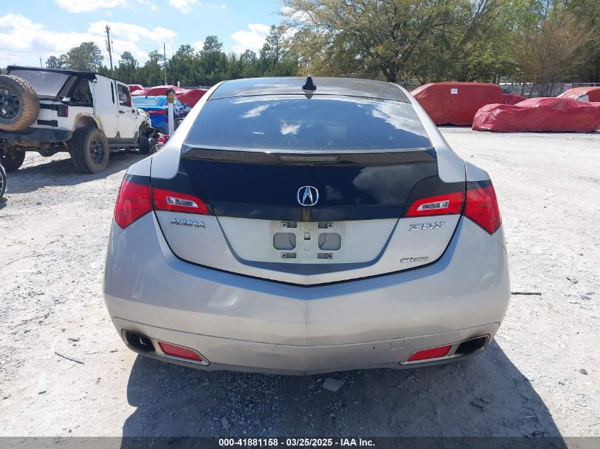 2010 Acura Zdx VIN: 2HNYB1H48AH501364 Lot: 41881158