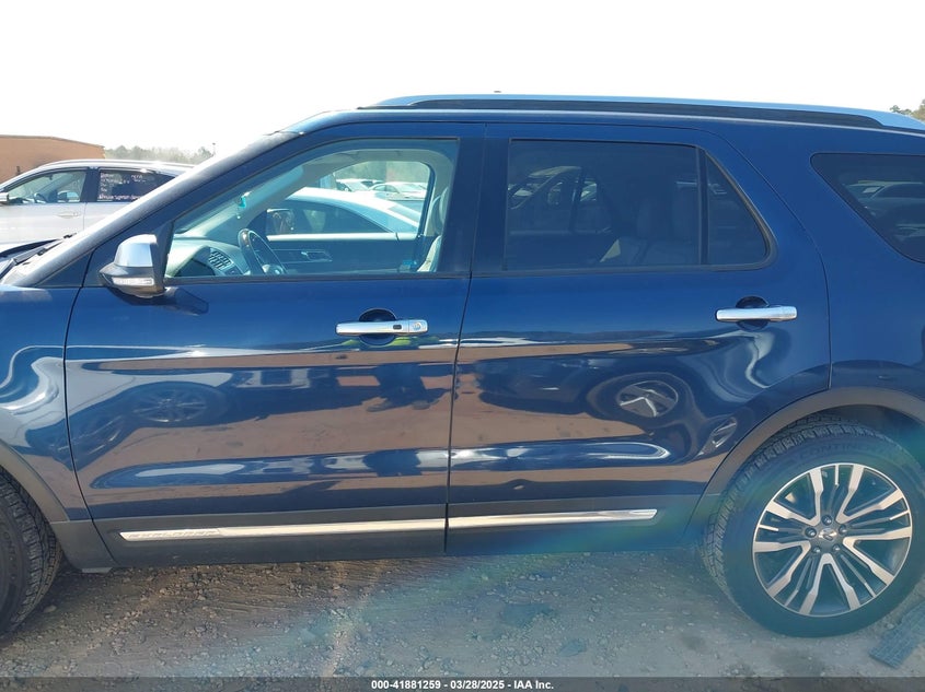 VIN 1FM5K8HT9HGE02403 2017 FORD EXPLORER PLATINUM