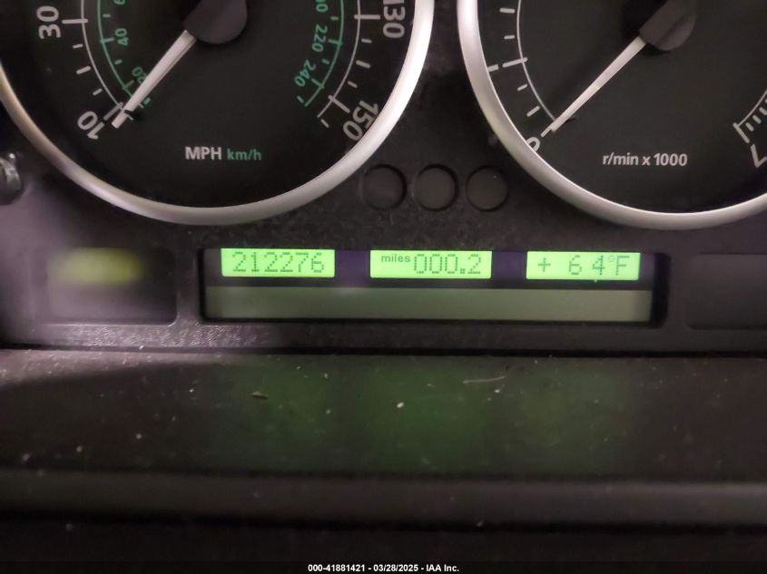 2003 Land Rover Range Rover Hse VIN: SALME11443A135015 Lot: 41881421