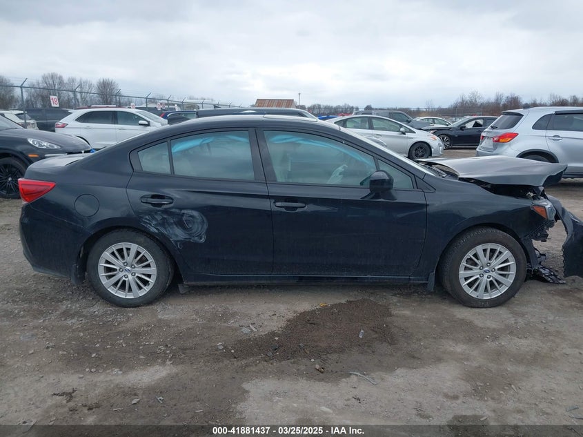 2018 SUBARU IMPREZA VIN: 4S3GKAD69J3600173
