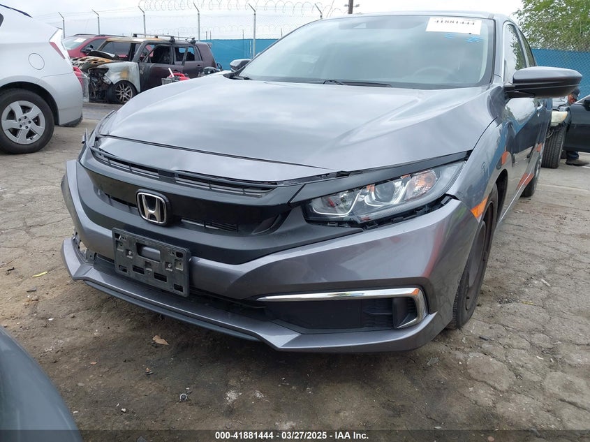 2020 HONDA CIVIC VIN: 2HGFC2F64LH576765