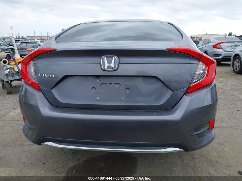 2020 HONDA CIVIC VIN: 2HGFC2F64LH576765