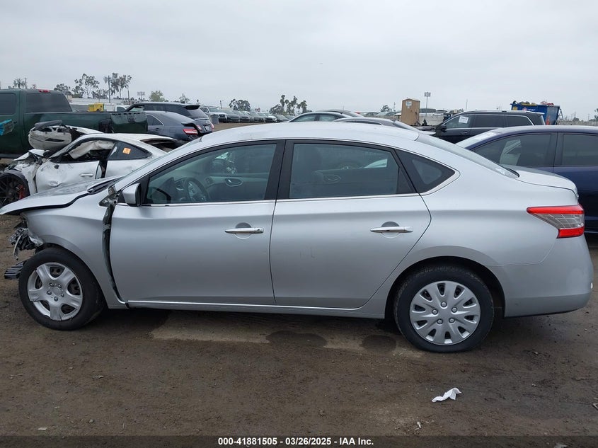 2015 NISSAN SENTRA VIN: 3N1AB7AP9FY248042