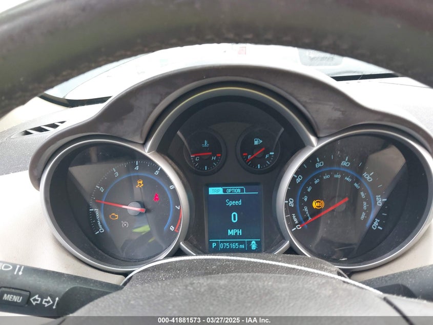 2013 CHEVROLET CRUZE VIN: 1G1PE5SB8D7177316