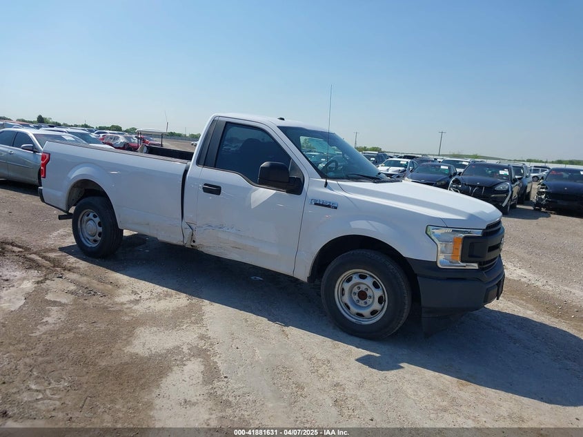 VIN 1FTMF1CB2JKE01171 2018 FORD F-150 XL