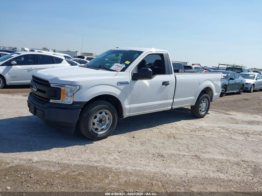 VIN 1FTMF1CB2JKE01171 2018 FORD F-150 XL