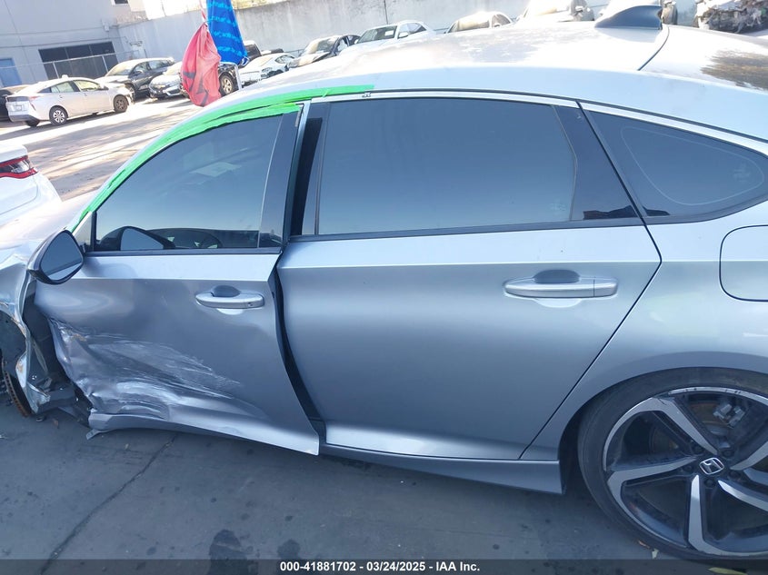 2021 HONDA ACCORD VIN: 1HGCV1F32MA122253